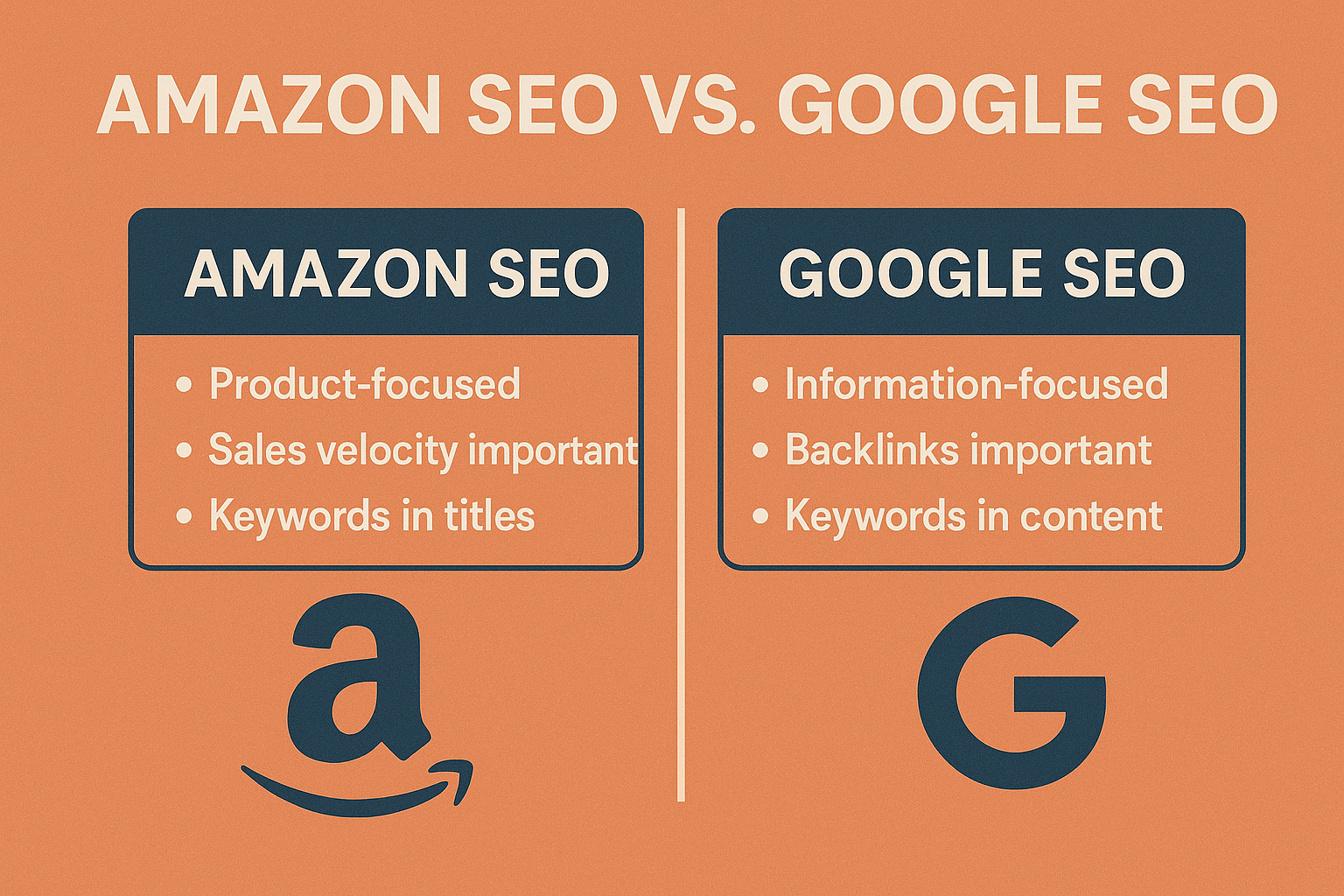 Why Amazon SEO and Google SEO Are Different Beasts Entirely
