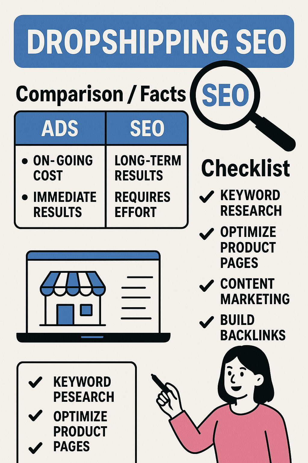 What Makes Dropshipping SEO Different from Regular E-commerce
