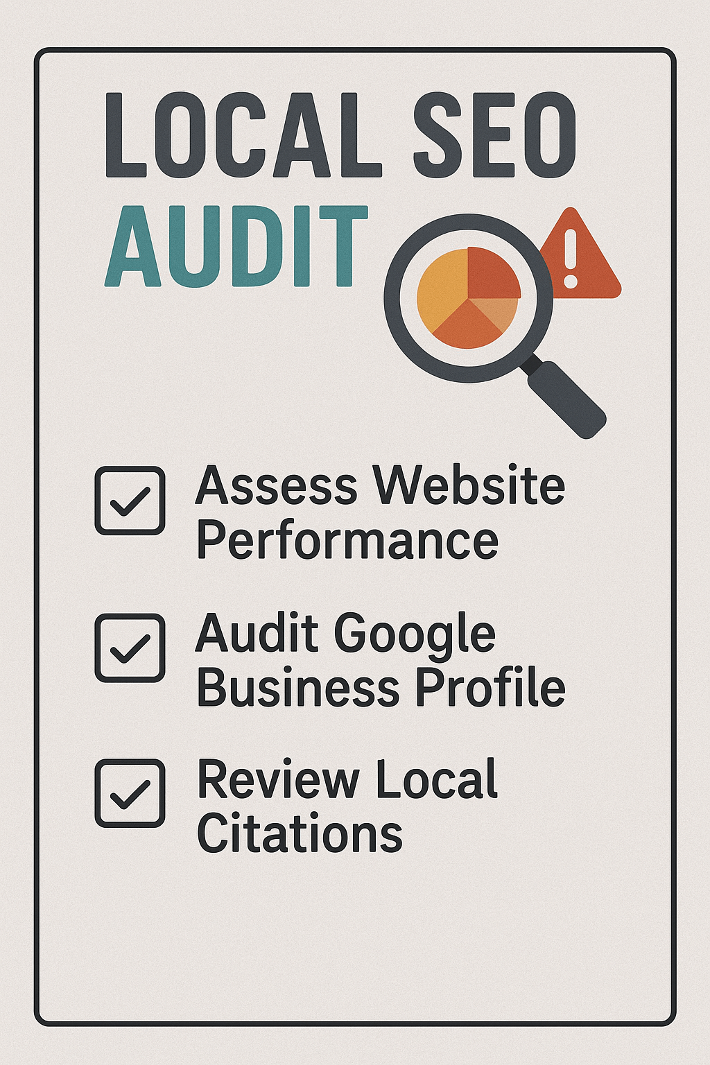 What Makes This Local SEO Audit Different from Generic Checklists?
