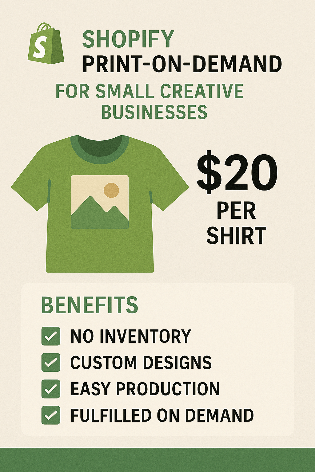 Why Shopify Print-on-Demand is Perfect for Creative Small Businesses
