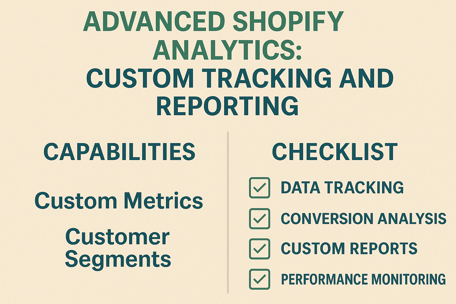 Why Standard Shopify Analytics Fall Short for Growing Businesses
