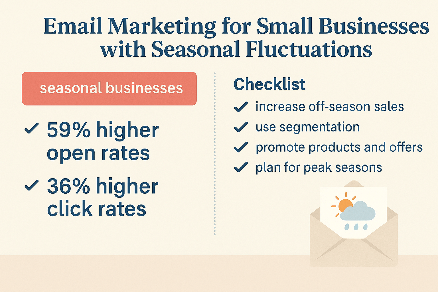 Why Do Seasonal Businesses Struggle with Email Marketing?
