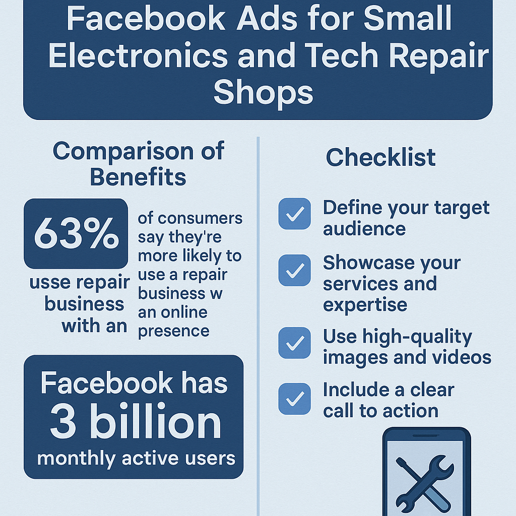 Why Facebook Ads Are Perfect for Electronics Repair Shops
