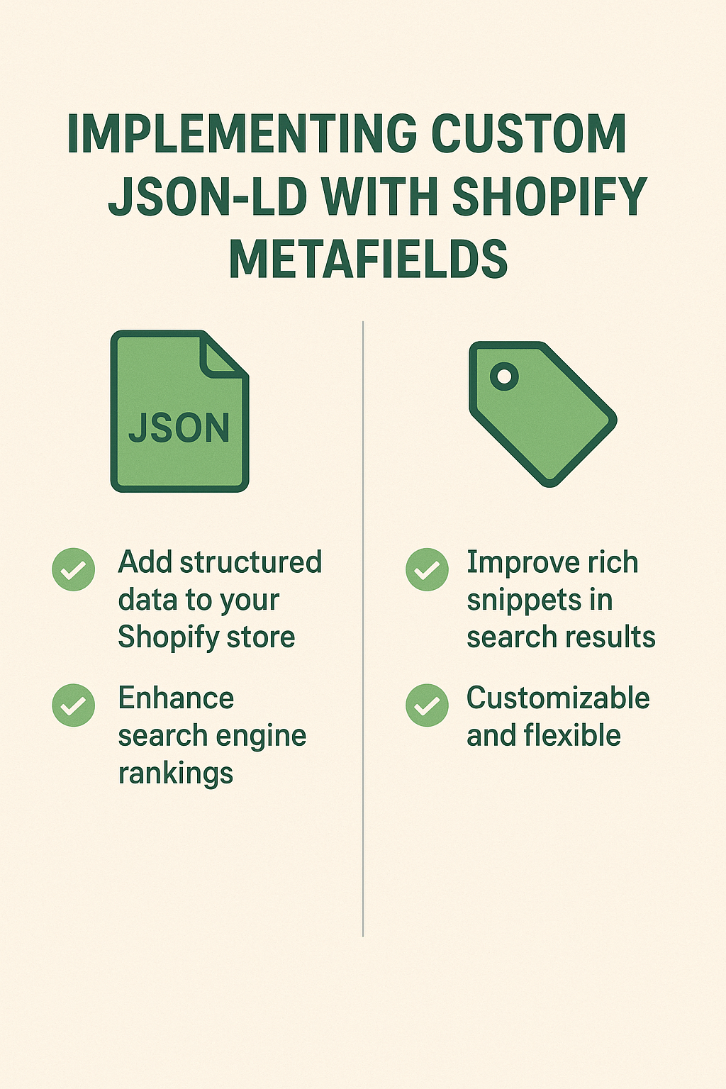 Implementing Custom JSON-LD with Shopify Metafields