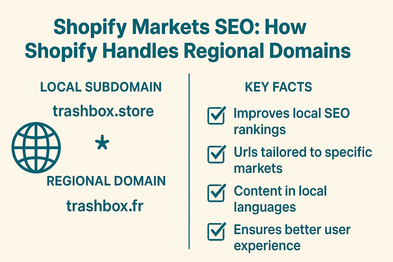 Shopify Markets SEO: How Shopify Handles Regional Domains