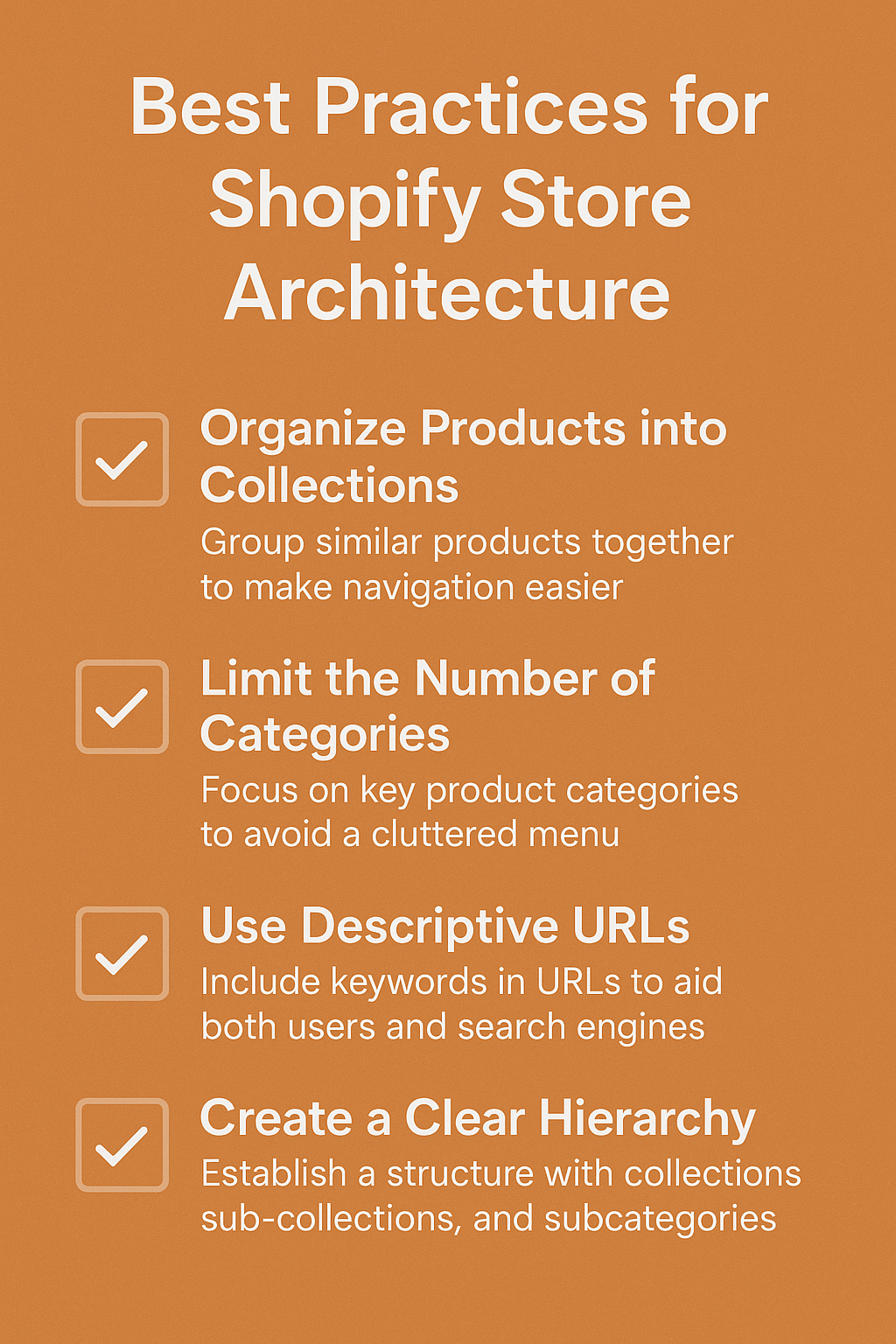 Best Practices for Shopify Store Architecture