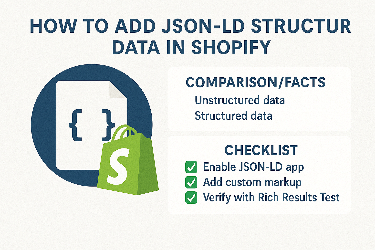 How to Add JSON-LD Structured Data in Shopify