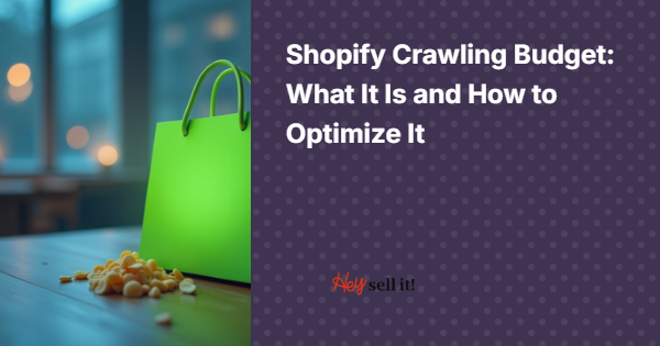 Shopify Crawling Budget: What It Is and How to Optimize It