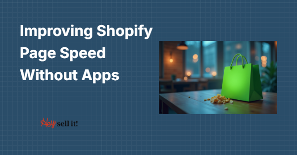 Improving Shopify Page Speed Without Apps: The Ultimate Guide for Store Owners